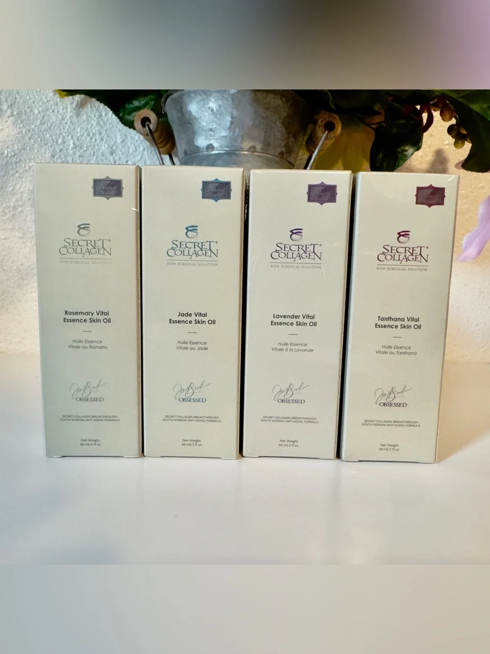 Secret Collagen Vital Essence Skin Oil Set